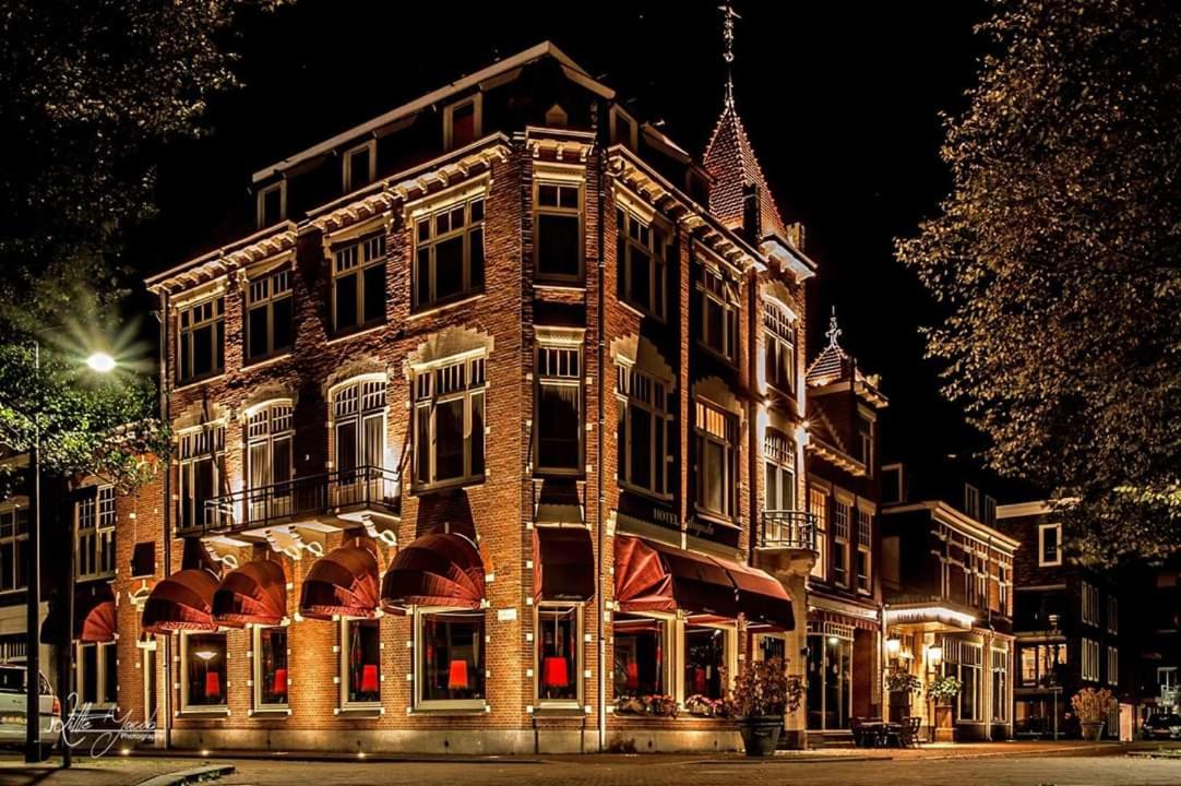 Augusta hotel côte néerlandaise d'ijmuiden Pays-Bas vue extérieure de nuit