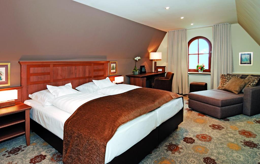 hôtel burghotel rothenburg ob der tauber lit de route romantique