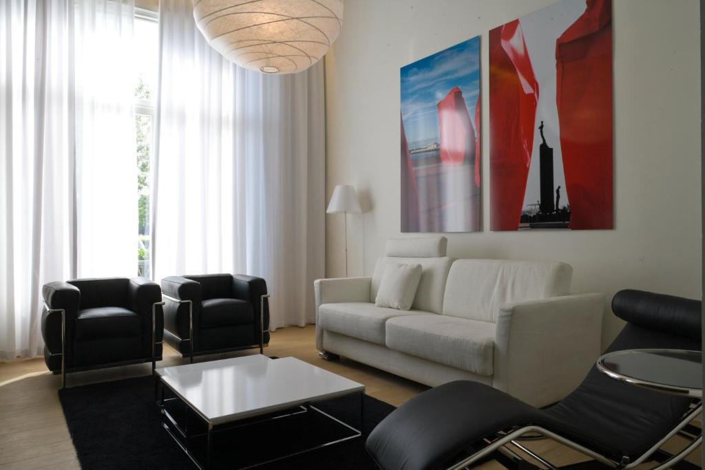 hôtel leopold 5 appartement design de luxe côte belge