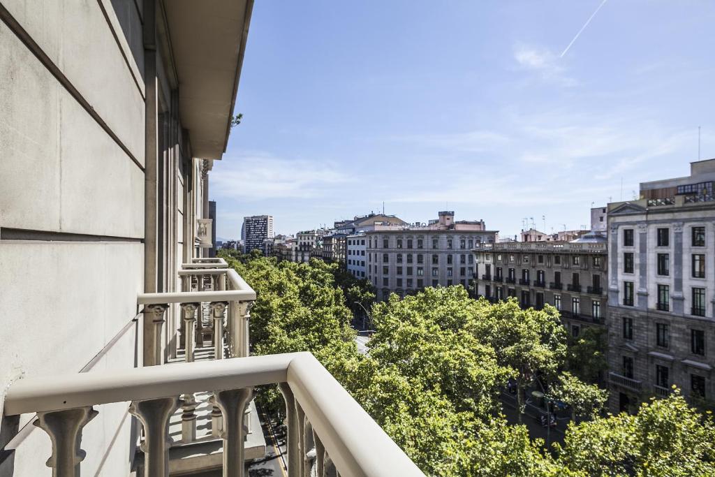Appartement milton house gran via barcelona terrasse