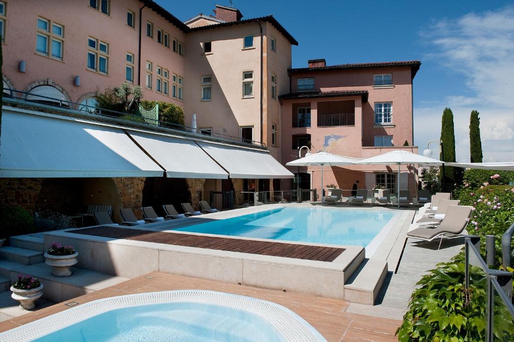 hotel villa florentine lyon piscine
