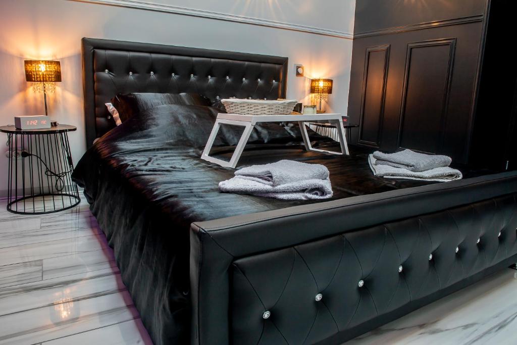 appart hôtel glam88 suites remiremont vosges lit