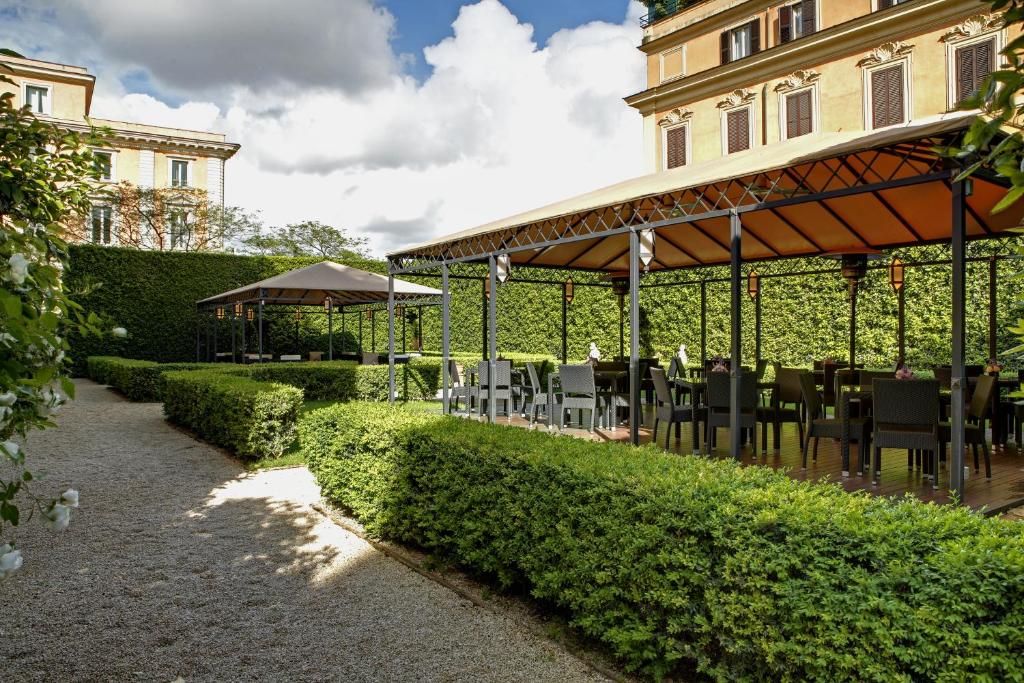 hôtel villa spalletti trivelli rome en plein air
