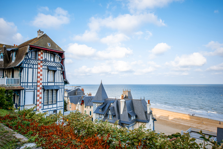 hotel bord de mer normandie